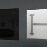2x Infrarood paneel, Ecosun, Type GS | Glas, 60×60 cm, Zwart, 2025
